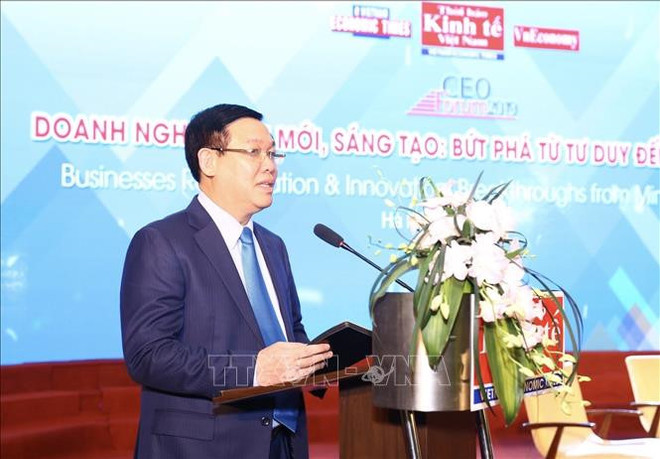 Le vice-Premier ministre Vuong Dinh Huê au Forum CEO 2019 ảnh 1 Le vice-Premier ministre Vuong Dinh Huê au Forum CEO 2019 ảnh 1
