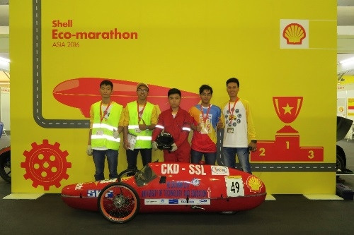 Neuf équipes d’étudiants vietnamiens au concours Shell Eco-marathon à Singapour ảnh 1 Neuf équipes d’étudiants vietnamiens au concours Shell Eco-marathon à Singapour ảnh 1