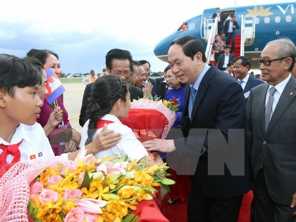 Nouveau jalon dans les relations commerciales Vietnam-Cambodge ảnh 1 Nouveau jalon dans les relations commerciales Vietnam-Cambodge ảnh 1