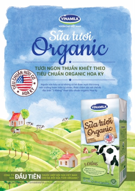 Le lait organique du Vietnam satisfait aux normes de l’USDA ảnh 1