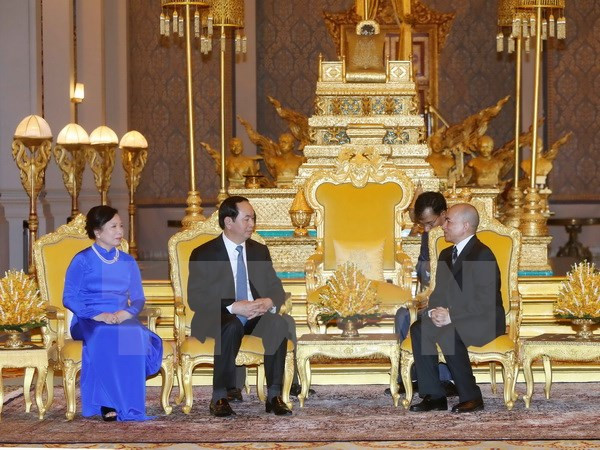 Le Vietnam et le Cambodge resserrent leurs relations ảnh 1 Le Vietnam et le Cambodge resserrent leurs relations ảnh 1