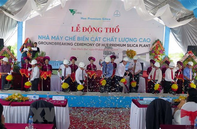 Construction d'une usine de silice à Thua Thien-Hue ảnh 1