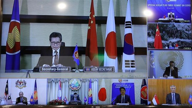 Le SG de l'ASEAN salue le rôle du Vietnam dans la réponse régionale au COVID-19 ảnh 1