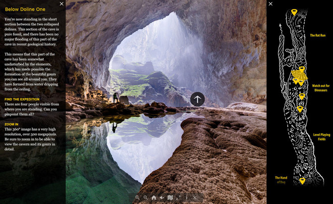 Son Doong fait partie des 10 plus belles visites virtuelles du monde ảnh 1