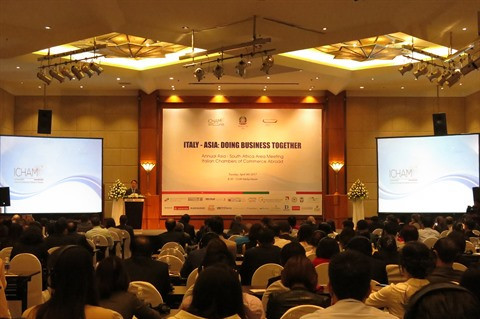 Des échanges Vietnam-Italie de 4,6 milliards de dollars en 2016 ảnh 1 Des échanges Vietnam-Italie de 4,6 milliards de dollars en 2016 ảnh 1