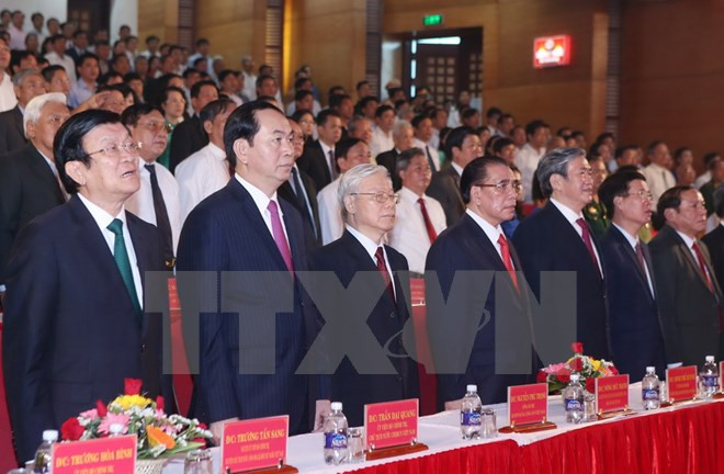 Le Vietnam célèbre le 110e anniversaire de l’ex-secrétaire général Lê Duân ảnh 2 Le Vietnam célèbre le 110e anniversaire de l’ex-secrétaire général Lê Duân ảnh 2