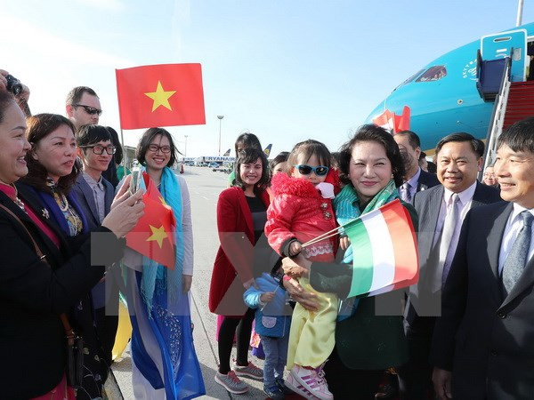 La présidente de l’AN Nguyên Thi Kim Ngân commence sa visite officielle en Hongrie ảnh 1 La présidente de l’AN Nguyên Thi Kim Ngân commence sa visite officielle en Hongrie ảnh 1