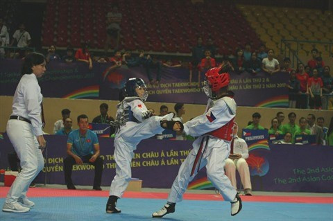 L’Iran en tête des championnats d'Asie cadet de Taekwondo ảnh 1