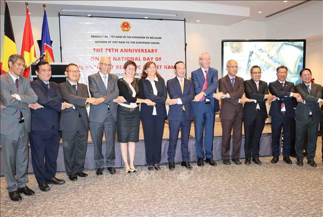 Fête nationale du Vietnam célébrée aux Pays-Bas et en Belgique ảnh 2 Fête nationale du Vietnam célébrée aux Pays-Bas et en Belgique ảnh 2