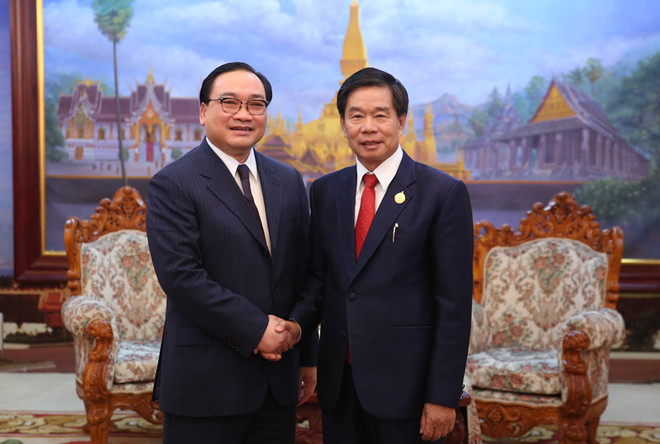 Hanoi et Vientiane veulent renforcer leurs relations ảnh 1 Hanoi et Vientiane veulent renforcer leurs relations ảnh 1