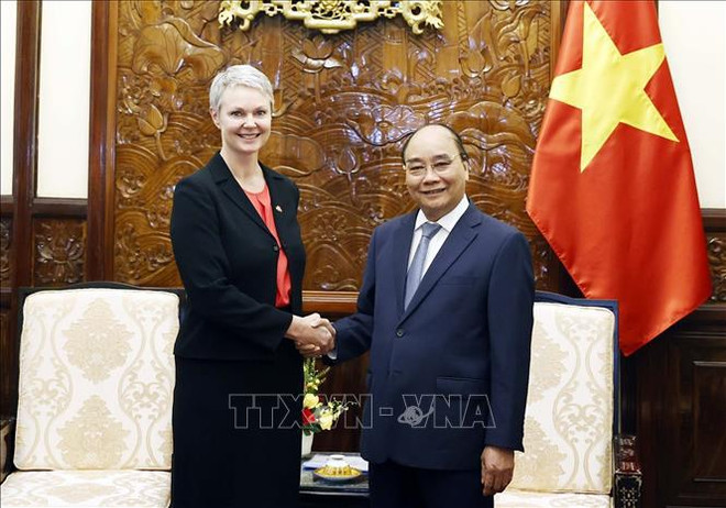 Le président Nguyên Xuân Phuc reçoit de nouveaux ambassadeurs ảnh 2 Le président Nguyên Xuân Phuc reçoit de nouveaux ambassadeurs ảnh 2