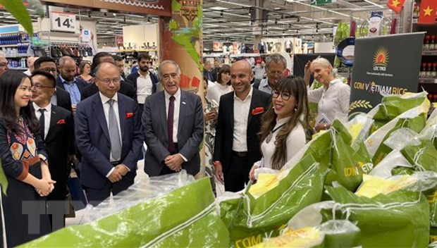 Pour le succès du riz vietnamien dans la conquête du marché français ảnh 1 Pour le succès du riz vietnamien dans la conquête du marché français ảnh 1