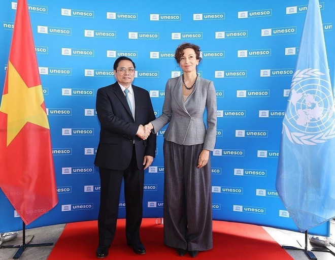 "Le Vietnam est un modèle de coopération fructueuse avec l'UNESCO" ảnh 1 "Le Vietnam est un modèle de coopération fructueuse avec l'UNESCO" ảnh 1
