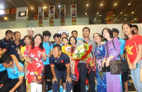 SEA Games 29 : les Viêt kiêu de tout cœur aux côtés des sportifs vietnamiens ảnh 1 SEA Games 29 : les Viêt kiêu de tout cœur aux côtés des sportifs vietnamiens ảnh 1
