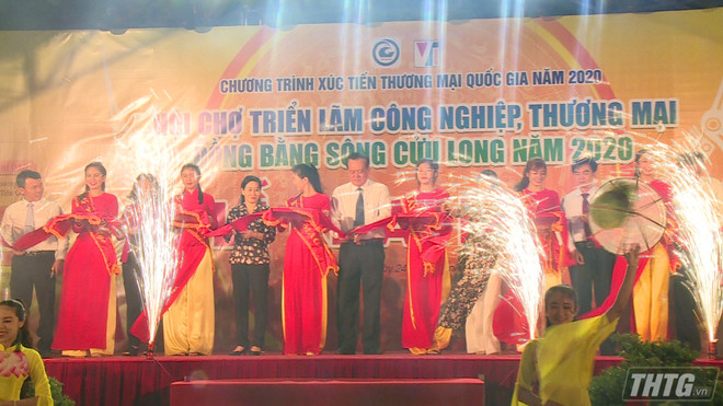 Ouverture du Salon industriel et commercial du delta du Mékong 2020 à Tien Giang ảnh 1