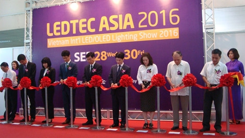 Ouverture de la 5e expo internationale LEDTEC ASIA 2016 à Hanoï ảnh 1 Ouverture de la 5e expo internationale LEDTEC ASIA 2016 à Hanoï ảnh 1