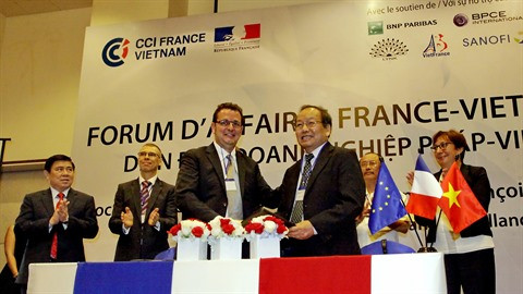 Deux cents entreprises attendues au forum d’affaires France-Vietnam ảnh 1 Deux cents entreprises attendues au forum d’affaires France-Vietnam ảnh 1