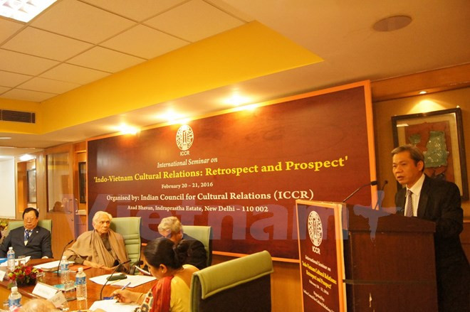 Séminaire international sur les relations culturelles Inde- Vietnam à New Delhi ảnh 2 Séminaire international sur les relations culturelles Inde- Vietnam à New Delhi ảnh 2