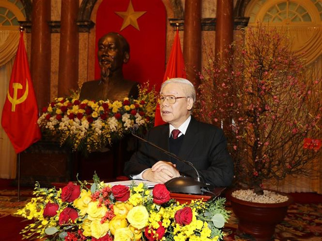 Nguyen Phu Trong appelle à mieux exploiter les potentiels pour le développement national ảnh 1 Nguyen Phu Trong appelle à mieux exploiter les potentiels pour le développement national ảnh 1