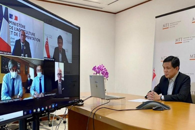 France-Singapour : déclaration conjointe pour développer les échanges agroalimentaires ảnh 1 France-Singapour : déclaration conjointe pour développer les échanges agroalimentaires ảnh 1