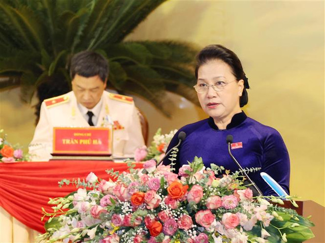 La présidente de l’AN présente au Congrès de l’organisation du Parti de Thanh Hoa ảnh 1 La présidente de l’AN présente au Congrès de l’organisation du Parti de Thanh Hoa ảnh 1