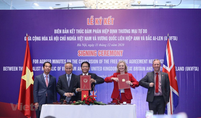 Vietnam-Royaume-Uni : l’accord de libre-échange sera un nouveau moteur pour le commerce bilatéral ảnh 1 Vietnam-Royaume-Uni : l’accord de libre-échange sera un nouveau moteur pour le commerce bilatéral ảnh 1