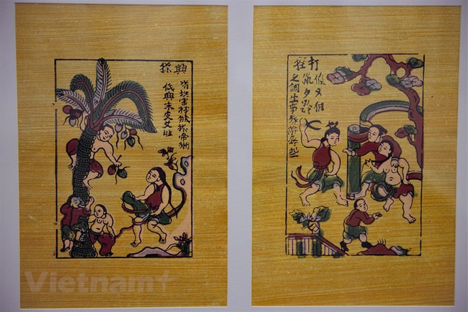 Originalité des estampes populaires de Dong Ho ảnh 1 Originalité des estampes populaires de Dong Ho ảnh 1
