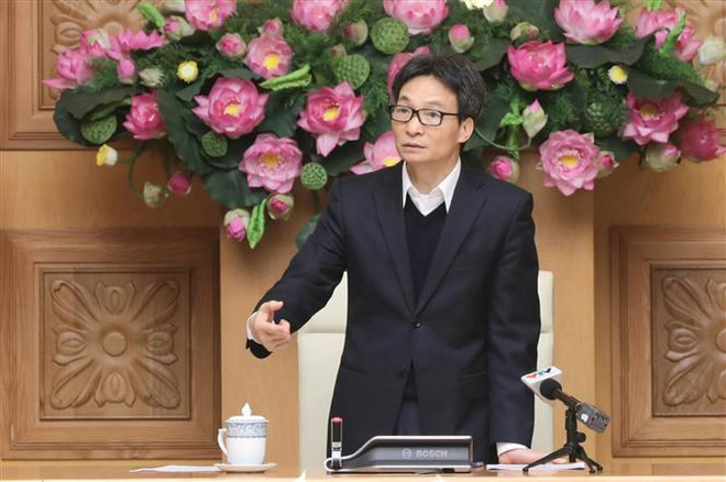 Le vice-PM Vu Duc Dam préside une réunion sur le COVID-19 ảnh 1 Le vice-PM Vu Duc Dam préside une réunion sur le COVID-19 ảnh 1