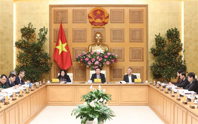 Le vice-PM Vuong Dinh Hue : chercher à favoriser le commerce dans le contexte de l’épidémie ảnh 1 Le vice-PM Vuong Dinh Hue : chercher à favoriser le commerce dans le contexte de l’épidémie ảnh 1