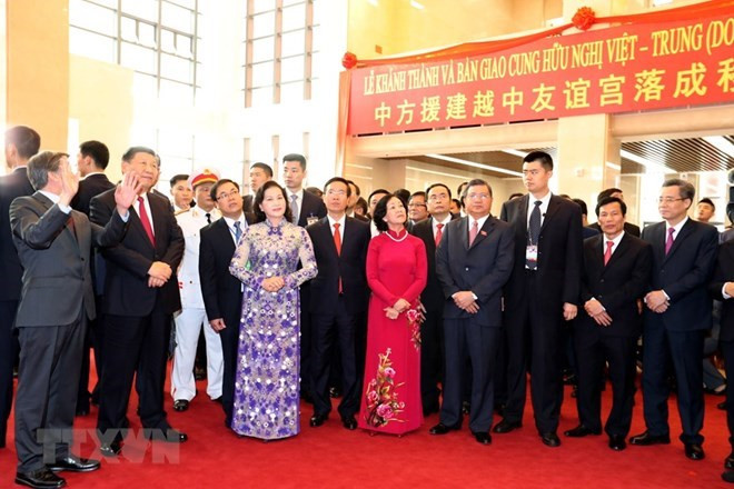 Transfert du Palais d’amitié Vienam-Chine après sa maintenance ảnh 1 Transfert du Palais d’amitié Vienam-Chine après sa maintenance ảnh 1
