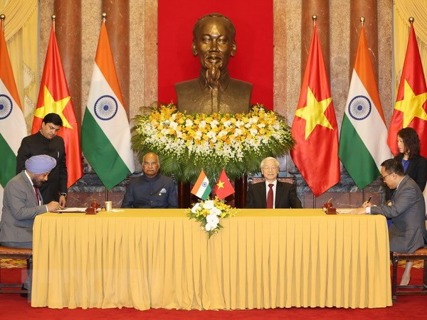 Déclaration commune Vietnam - Inde ảnh 1 Déclaration commune Vietnam - Inde ảnh 1