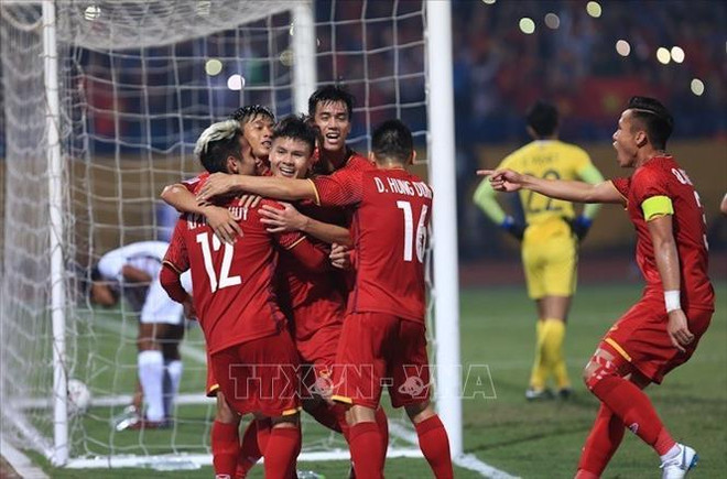 AFF Suzuki Cup: le Vietnam s’impose face au Cambodge en dernier match de la phase éliminatoire ảnh 1 AFF Suzuki Cup: le Vietnam s’impose face au Cambodge en dernier match de la phase éliminatoire ảnh 1