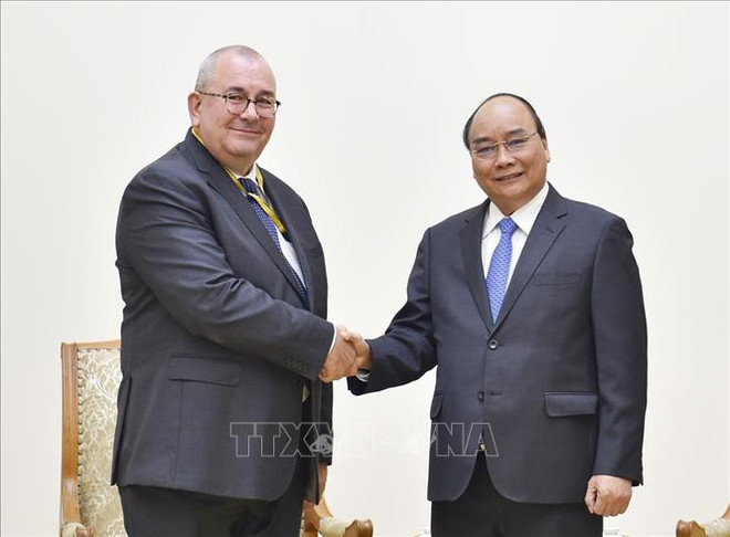 Le Premier ministre Nguyen Xuan Phuc reçoit l’ambassadeur de Belgique ảnh 1  Le Premier ministre Nguyen Xuan Phuc reçoit l’ambassadeur de Belgique ảnh 1