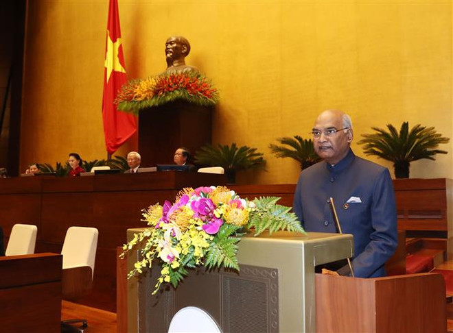 Le président indien prononce un discours important à l’Assemblée nationale ảnh 1 Le président indien prononce un discours important à l’Assemblée nationale ảnh 1