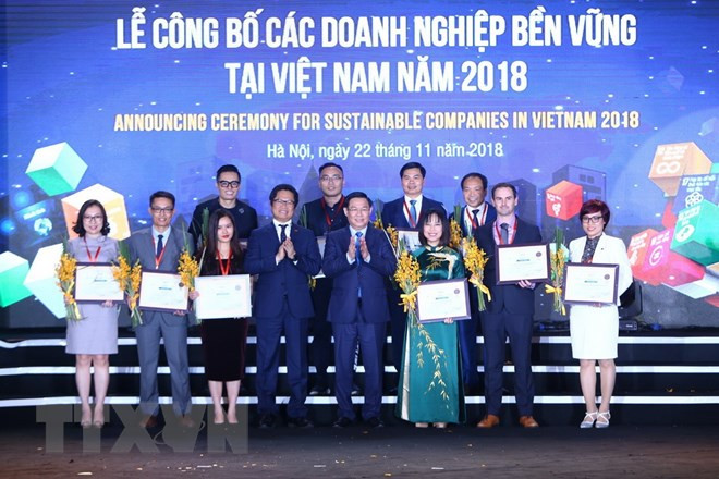 Cent entreprises durables au Vietnam mises à l’honneur ảnh 1 Cent entreprises durables au Vietnam mises à l’honneur ảnh 1