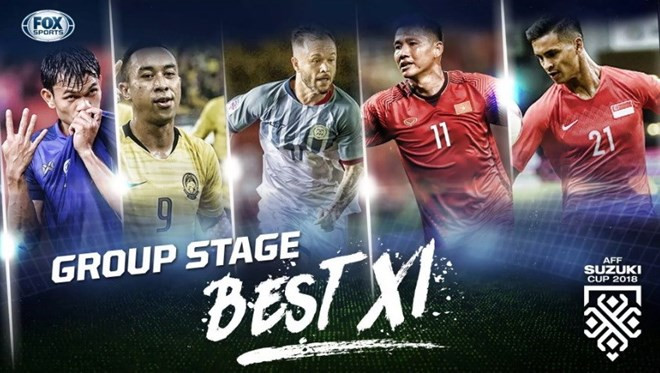 AFF Suzuki Cup 2018: Meilleur onze de la phase de groupes ảnh 1 AFF Suzuki Cup 2018: Meilleur onze de la phase de groupes ảnh 1