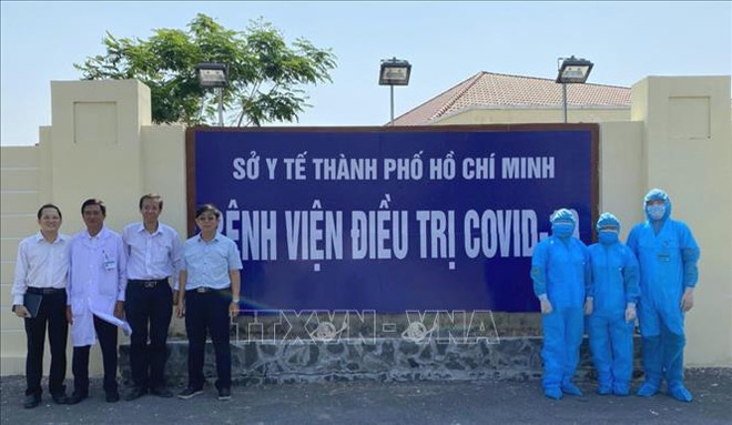 Mise en service d’un 2e hôpital spécialisé dans le traitement au COVID-19 à HCM-Ville ảnh 1 Mise en service d’un 2e hôpital spécialisé dans le traitement au COVID-19 à HCM-Ville ảnh 1