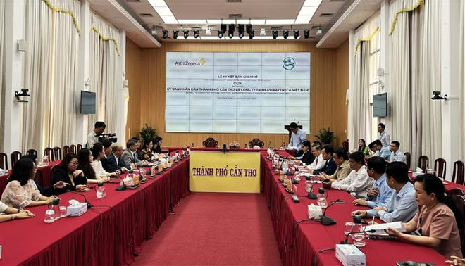 Can Tho coopère avec AstraZeneca Vietnam en matière d’innovation dans le domaine de la santé ảnh 1 Can Tho coopère avec AstraZeneca Vietnam en matière d’innovation dans le domaine de la santé ảnh 1