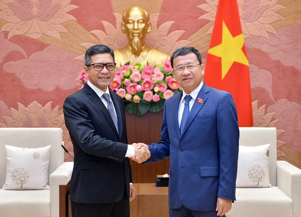 Renforcement de la coopération entre les organes législatifs vietnamien et indonésien ảnh 1 Renforcement de la coopération entre les organes législatifs vietnamien et indonésien ảnh 1