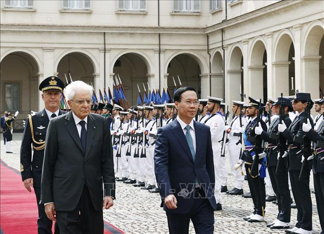Déclaration commune sur le renforcement du partenariat stratégique entre le Vietnam et l’Italie ảnh 1 Déclaration commune sur le renforcement du partenariat stratégique entre le Vietnam et l’Italie ảnh 1