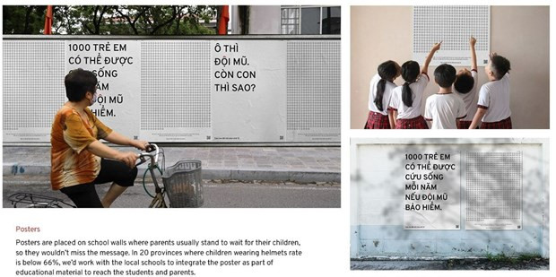 Des étudiants vietnamiens primés à un concours international de design ảnh 1 Des étudiants vietnamiens primés à un concours international de design ảnh 1