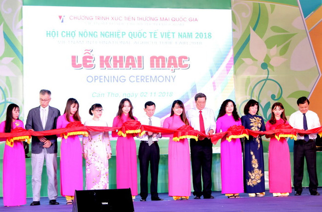 Ouverture de la foire internationale de l’agriculture du Vietnam à Can Tho ảnh 1 Ouverture de la foire internationale de l’agriculture du Vietnam à Can Tho ảnh 1