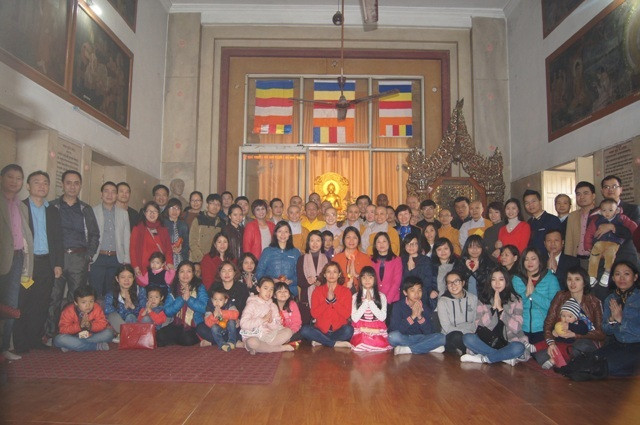 Têt traditionnel : les Vietnamiens en Inde prient pour une année heureuse ảnh 1 Têt traditionnel : les Vietnamiens en Inde prient pour une année heureuse ảnh 1