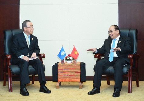 Le PM vietnamien rencontre son homologue australien et le chef de l’ONU ảnh 2 Le PM vietnamien rencontre son homologue australien et le chef de l’ONU ảnh 2
