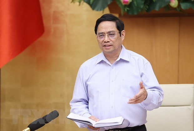 Le Premier ministre souligne l'objectif d'un contrôle précoce de la pandémie ảnh 1 Le Premier ministre souligne l'objectif d'un contrôle précoce de la pandémie ảnh 1