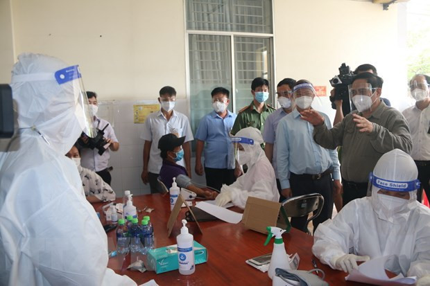 Le PM Pham Minh Chinh inspecte le travail de contrôle de l'épidémie à Dong Nai ảnh 1 Le PM Pham Minh Chinh inspecte le travail de contrôle de l'épidémie à Dong Nai ảnh 1