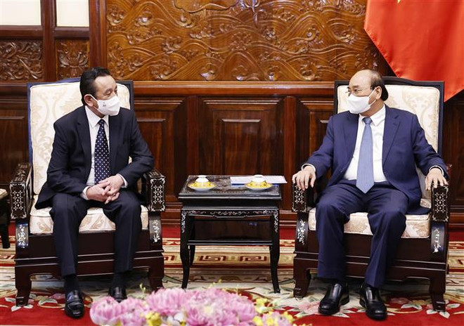 Le président Nguyen Xuan Phuc reçoit l’ambassadeur de Mongolie ảnh 1 Le président Nguyen Xuan Phuc reçoit l’ambassadeur de Mongolie ảnh 1