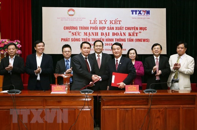 La VNA et le FPV s’associent pour produire un programme télévisé ảnh 1 La VNA et le FPV s’associent pour produire un programme télévisé ảnh 1