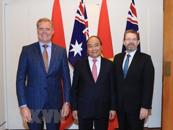 Le PM Nguyen Xuan Phuc rencontre des dirigeants du Parlement australien ảnh 1 Le PM Nguyen Xuan Phuc rencontre des dirigeants du Parlement australien ảnh 1