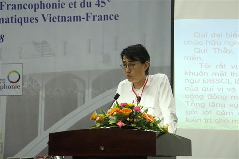 La Francophonie en fête dans le delta du Mékong ảnh 2 La Francophonie en fête dans le delta du Mékong ảnh 2